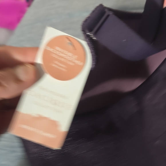 Cacique Pink and Purple Lace Underwire Bra - Picture 5 of 11